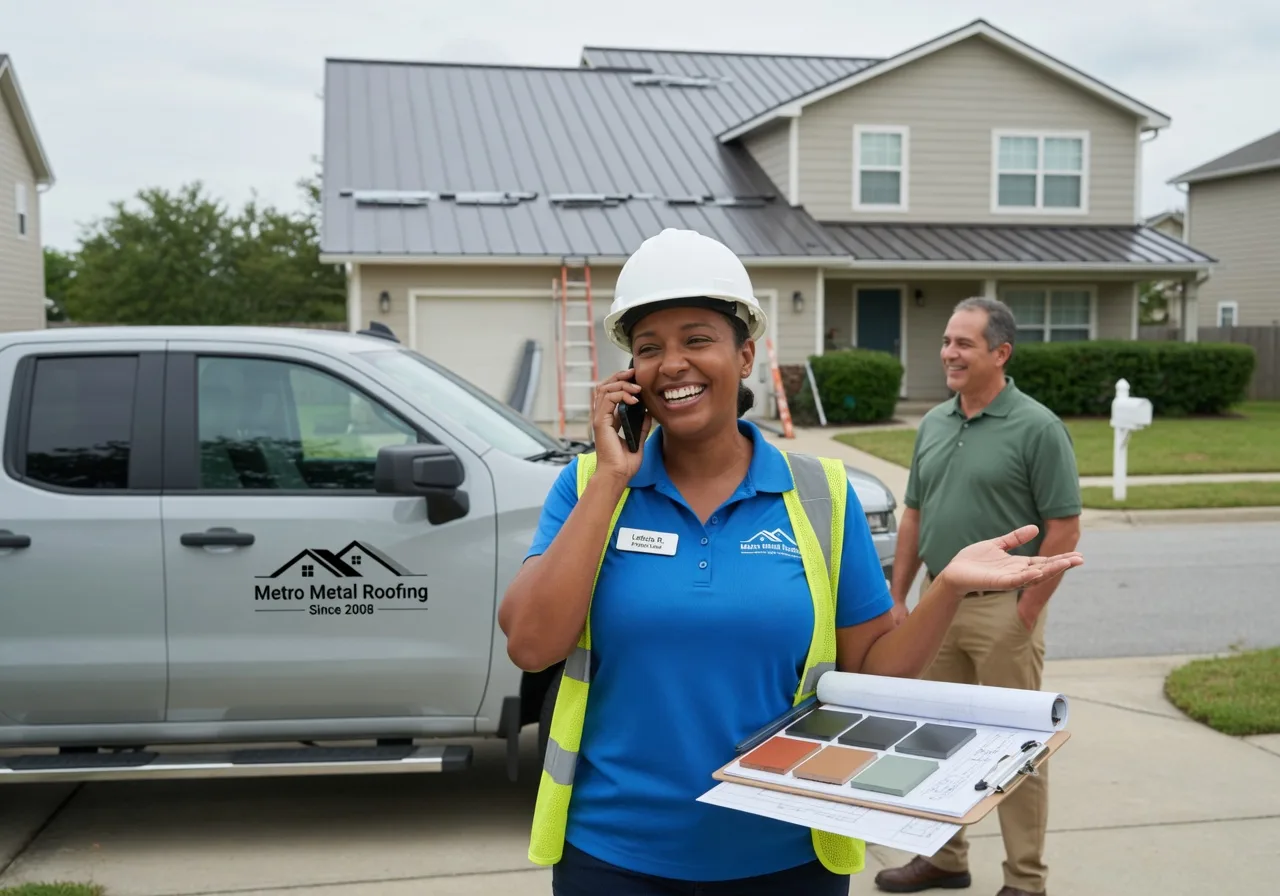 Storm Damage Metal Roof Repair in Scottdale, GA